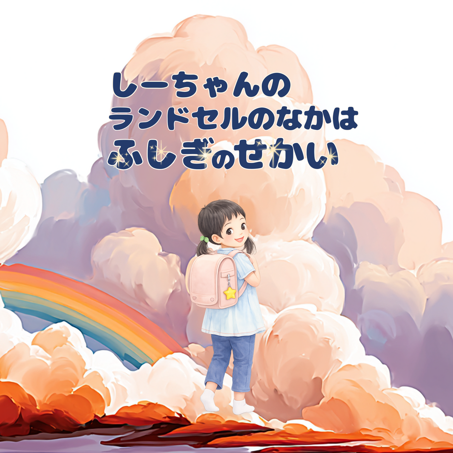 ◯◯の ランドセルのなかは ふしぎのせかい