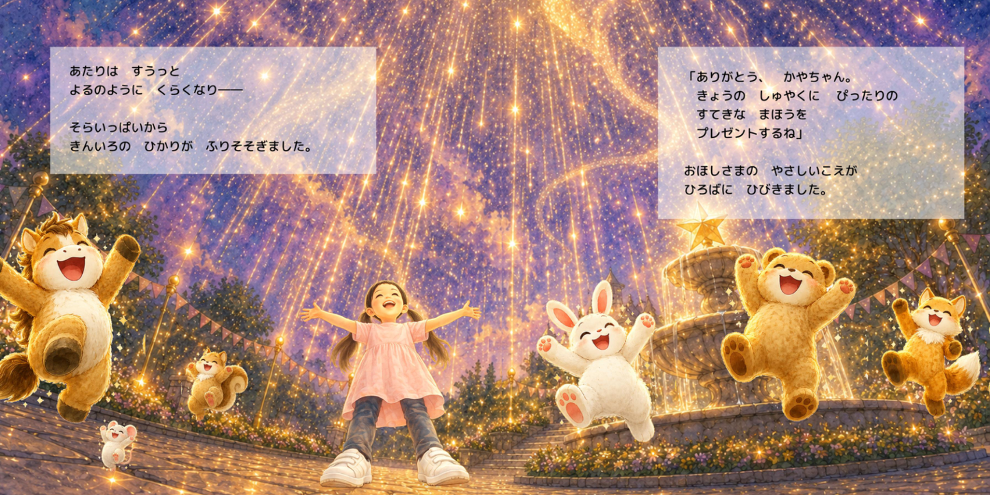 ◯◯の まほうの バースデー（4-9歳向けお誕生日絵本）