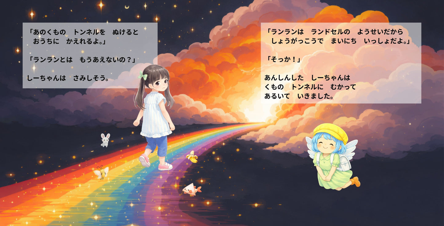 ◯◯の ランドセルのなかは ふしぎのせかい
