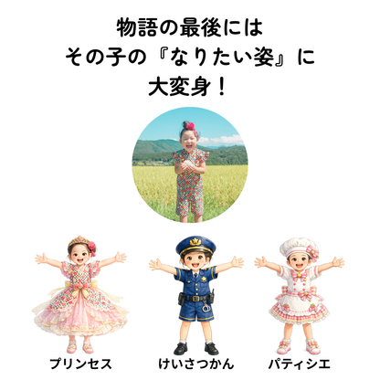 ◯◯の まほうの バースデー（4-9歳向けお誕生日絵本）