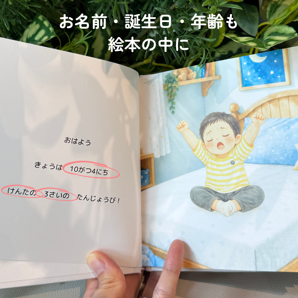 ⚪︎⚪︎のプレゼントはどこ？（1-4歳向けお誕生日絵本）